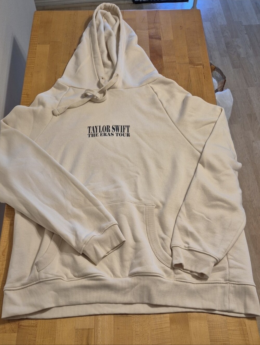 Taylor Swift The Eras Tour Beige Hoodie